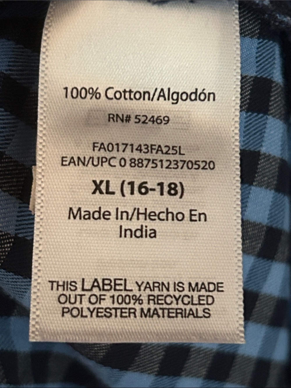 Free Assembly Gingham ButtonFront Paperbag Elastic Waist Tie Midi Skirt XL 16-18 - Picture 9 of 12